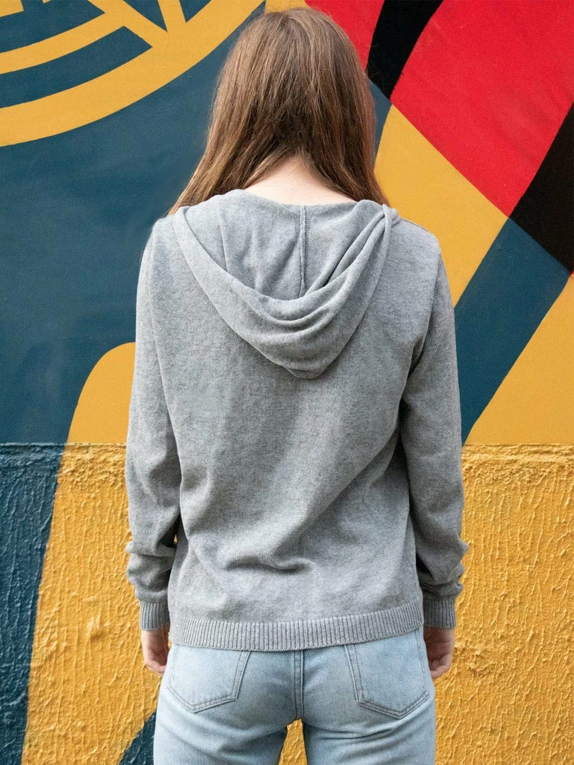 Will's Women's Recycled Loungewear Knit Hoodie | Multiple Colours Clothing 7 Will's Women's Recycled Loungewear Knit Hoodie | Multiple Colours Clothing