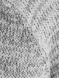 Will's Clothing Women's Recycled Cotton Roll Neck Jumper | Grey