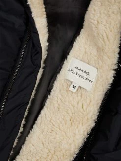 Will's Women's Recycled Vegan Shearling Puffer Jacket | Multiple Colours Clothing
