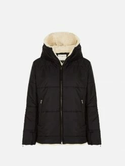 Will's Women's Recycled Vegan Shearling Puffer Jacket | Multiple Colours Clothing