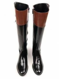 Will's Women's Vegan Leather Riding Boots | Black Shoes