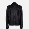 Will's Men's Shirt Collar Vegan Leather Jacket | Black 2 Will's Men's Shirt Collar Vegan Leather Jacket | Black