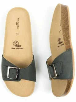 Will's Women's Single Strap Vegan Suede Footbed Sandals | Multiple Colours