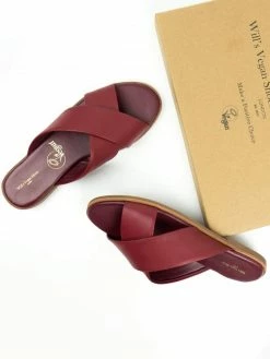 Will's Women's Vegan Leather Slide Sandals | Multiple Colours