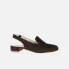Will's Women's Vegan Suede Slingback Loafers | Dark Brown