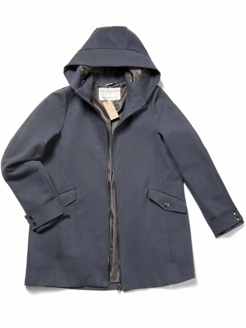 Will's Clothing Women's Vegan Wool Hooded Coat | Multiple Colours 10 Will's Clothing Women's Vegan Wool Hooded Coat | Multiple Colours