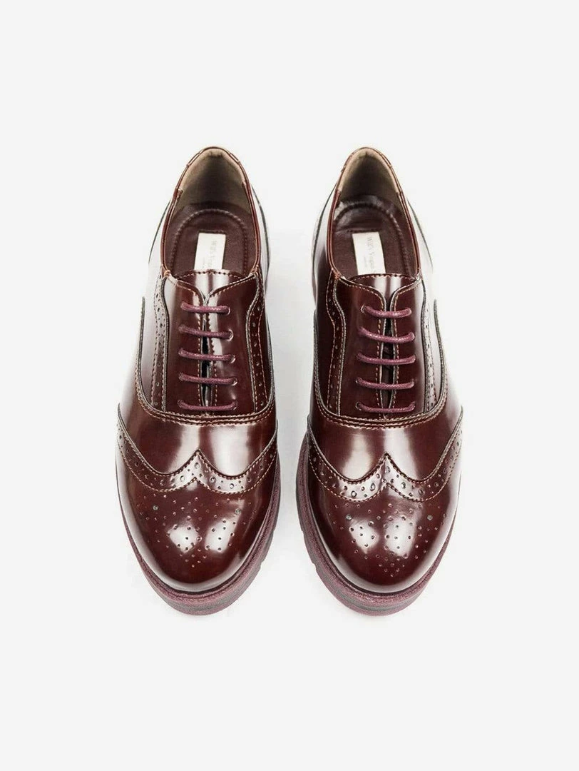 Will's Women's Vegan Leather Platform Brogues | Multiple Colours 15 Will's Women's Vegan Leather Platform Brogues | Multiple Colours