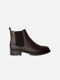 Will's Shoes Women's Luxe Vegan Leather Deep Tread Chelsea Boots | Multiple Colours