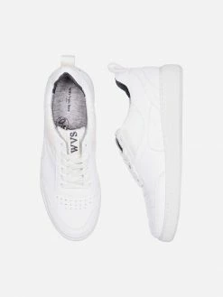 Will's Women's Munich Vegan Leather Trainers | White Shoes
