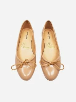 Will's Shoes Women's Vegan Leather Ballerina Flats | Multiple Colours
