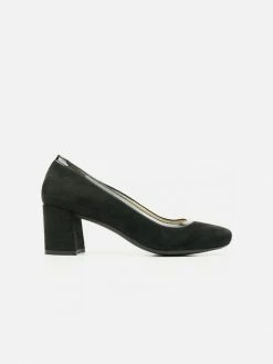 Will's Women's Vegan Leather Block Heels | Multiple Colours Shoes