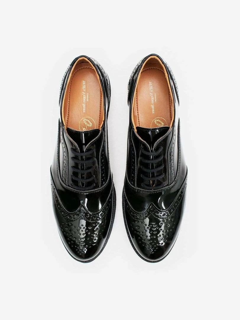 Will's Women's Vegan Leather Platform Brogues | Multiple Colours 4 Will's Women's Vegan Leather Platform Brogues | Multiple Colours