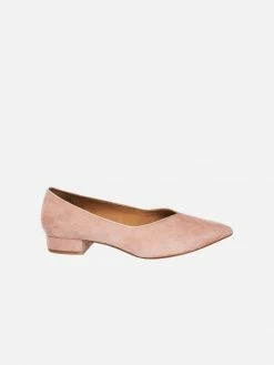 Will's Shoes Women's Vegan Suede Point Flats | Multiple Colours