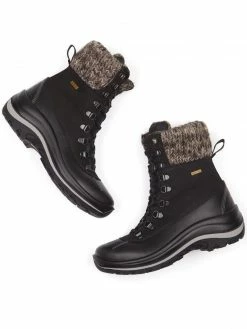 Will's Women's WVSport Vegan Snow Boots | Black
